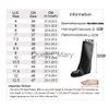 Bottes 2023 nouvelles bottes à genoux femmes bottes de moto noires bout rond SlipOn Botas De Mujer chaussures d'hiver sexy femmes Botas Mujer J230905