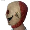 Masques de fête Effrayant Killer Masque Creepy Diable Pleine Tête Masque En Latex Horreur Démon Halloween Horreur Monstre Cosplay Masques T230905