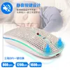 Souris souris Bluetooth double Mode Pengisi Daya et Diam Bertabur Berlian Hadiah Elektronik Nirkabel Bercahaya Warna warni 230905