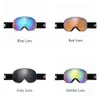 Ski Goggles Double Layers AntiFog Snow Snowboard Glasses Snowmobile Eyewear Outdoor Sport Large Spherical Mountain 230904
