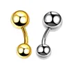 Navel Bell Button Rings 10Pcs/20Pcs/50Pcs G23 Navel Piercings Ombligo Internal Thread Navel Piercings Belly Button Rings Woman Body Jewelry 230905