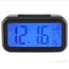 Bureau Tafelklokken Plastic Mute Wekker LCD Slimme Temperatuur Schattig Posensitive Nachtkastje Digitaal Sn Nachtlampje Kalender Bh4298 Drop D Dhxjc