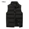 Men's Vests Mens Vest Jacket Men Autumn Warm Sleeveless Jackets Male Winter Casual Waistcoat Vest Plus Size Veste Homme Brand Clothing 230904