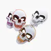 Feestdecoratie Neon Skeletmasker LED-oplichtende feestmaskers met afstandsbediening Halloween aankleden Glow Props Festival Cosplay Kostuumbenodigdheden x0905