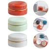 Bouteilles de stockage 9 pièces Rouge à lèvres Pot échantillon conteneurs sous-emballage céramique voyage Mini Lotions