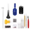 147 pçs kits de reparo de relógio kit de ferramentas caso abridor link primavera barra removedor metal relojoeiro ferramentas para ajuste conjunto band255g