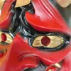 Party Masks ONI Scary Ghost Mask Resin Hannya Mask Halloween Fancy Dress Party Ghost Samurai Horror Demon Masks T230905