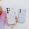 Bling Diamond Hard PC Acrílico Capa para Samsung S23 Ultra S22 Plus Note 20 A24 A34 A54 A14 A73 A53 A23 A13 Pearl Glitter Macio TPU Plástico Transparente Strass Transparente Capa de telefone