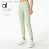 Desginer Al Yoga Legging Originautumn i Winter New Nude Pants Wysoka talia i biodra