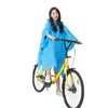 Rain Wear Transparent Windproof Bicycle Motorcycle Raincoat Woman Rain Poncho Impermeable EVA Hiking Raincoats For Man 230904