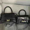 Damen-Designertasche 10A Sanduhr-Umhängetasche Luxus-Geldbörsen Umhängetaschen Handtaschen aus Rindsleder mit Krokodilprägung Umhängetaschen Designer-Damen-Einkaufstasche Dhgate