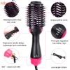 Sèche-cheveux Sèche-cheveux Brosse 4 en 1 One Step Volumizer Blow Professional Air Négatif Ion AntiFrizz pour le séchage 230904