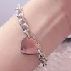 Haute qualité chaîne classique bracelet bijoux de créateur femmes bracelet de luxe design braceletbracelets étiquette pour hommesfemme coeur inspiré retour amour boîte originale cadeau