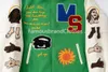 Mens College Jacket Saint Michael Borduurde High Street Leather Sleeve Baseball Uniform Designer Man Coats