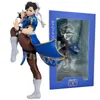 Finger Toys 18cm Street Fighter Chun Li Sexy Anime Girl Figure POP UP PARADE Chun Li Battle Action Figure Adult Collectible Model Doll Toys