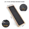 Carpet 20x76cm Soft Stair Stepping Mat Variety Pattern Selfadhesive Nonslip Water Absorption Protector Rug 230905