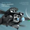 S151 Drone Dual Camera 4K Obstakel vermijden Optische Stroom Positionering Helikopter borstelloze Quadcopter WIFI FPV Drones Speelgoed