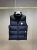 Stand-up collar down vest mens and women 'NFC' High Quality Brand coat Casual Street coats Szie 1--5