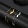 Charm-Armbänder, Edelstahl-Armbänder, mehrere Sterne, klassischer Modestil, Armband für Frauen, feiner Modeschmuck, Hochzeit, Party, Geschenke, R230905