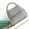 Woven Tote Bag Designer Bags Color Braided Classic Shoulder Handbag Shoulder Bag Women Cross Body Luxury Bag Top Quality Crochet Beach Bag Crochet Fashion Bag Totes