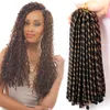 Bulks di capelli umani Sallyhair 6 confezioni Sintetiche morbide finte Locs 14 pollici Intrecciatura all'uncinetto Estensioni dei capelli Acconciature africane Dreadlock Trecce all'uncinetto 230904