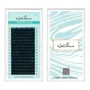 رموش كاذبة ناتوهانا كوريا PBT 16ROWS B C D CURL EALSING Extension Lashes الفردية مصنوعة منتف