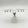 Uçak Modle Jason Tutu 20cm Antonov AN225 StrategicTransport Diecast Metal Model Uçak An-225 Drop 230904
