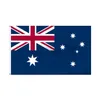 Bannerflaggor 3x5 Australien Flagg Anpassad nationell hängande utomhus inomhus SN -tryck 68D Support Drop Delivery Home Garden Festive Party Dhwub