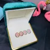 Boucles d'oreilles à tige en argent Sterling 925, opale rose naturelle et véritable, cadeau