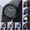17 estilos de moda superior esporte 43mm relógio de quartzo masculino pulseira de borracha de silicone relógios de alta qualidade boa qualidade229p