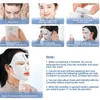 Dispositifs de soins du visage Masque EMS Microcourant basse fréquence Double menton Réduire la beauté Machine de levage du visage Hydratation Masque de serrage de la peau 230904