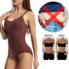 Womens Shapers Shapewear Bodysuit For Women Tummy Control Briefs Body Slimming With Built In Bra 230905