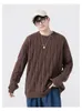 Pulls pour hommes Vintage Hommes Crewneck Pull Pull Jumpers Mode Vêtements Automne Hiver Tops Sweat-shirts tricotés