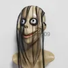 Décoration de fête Cosplay Horreur Momo Halloween Masque en plastique Adulte Bewitch Scare Spooky Party Masque x0905