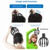 Other Massage Items Electric Head Massager Scalp Hair Growth Head Relax Stress Relief Head Scratcher Scalp Stimulation Massage Claw Health Care 230905