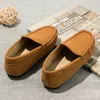 Buty Spring Summer Kids Buty chłopięce sukienki Buty oddychające Brown Casual Children's Boys Girls Flat Skórzowe buty Moccasin