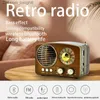 ポータブルスピーカーBluetooth Potable Resro Radio Wireless Hifi Speaker Stereo Headset FM AM SW USB AUX TF CARD MP3 Classical Receiver Q230905