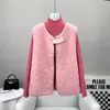 Gilet invernale in lana di agnello da donna in pelliccia sintetica da donna Cappotto invernale in lana di pecora calda per ragazza femminile JT3269 230904