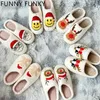 Slippers Winter Kerst Slippers voor Vrouwen Pluizige Nepbont Santa Rendier Slippers Gezellige Thuis Schoenen Comfy Slippers Dropshipping babiq05