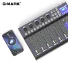 G-MARK F4/F7 Bluetooth Portable Audio Mixer 4/7-Channel DJ Sound Mixing Console Inbyggd USB Mp3 Jack 48V Power för studio, PC-inspelning, scen, Bar Show