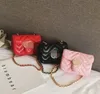 Bolsa casual infantil de princesa, mini bolsa de ombro com corrente para meninas, bolsa de moedas pequena para crianças