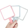 Compact Mirrors Handheld Makeup Mirror Square Makeup Vanity Mirror with Handle Hand Mirror SPA Salon Compact Mirrors Cosmetic Mirror for Women 230904