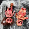 Decorazione per feste Halloween Spaventoso Bambola di sangue Fantasma Giorno Rinascita Zombie Bambino infantile Decorazioni horror Casa stregata Puntelli Regali per bambini Decorazioni per feste x0905 x0905