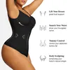 Femmes Shapers Body dos bas pour femmes contrôle du ventre Shapewear sans couture dos nu corps Shaper sculptant string sous-vêtements Sexy Cami haut Corset 230905