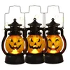 Decorazione del partito 2023 Halloween LED appeso lanterna di zucca -O-Lantern Retro piccolo fantasma a lume di candela Puntelli horror Decorazione di Halloween x0905