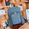 Limited Edition BACKPACK Men Sports bag Monograms Embossed Printed Grained leather Backpacks Tote Bags