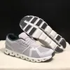 2024 On Outdoor 5 Running Shoes Casual Designer Platform Sneakers Clouds Shock Absorbering All Black White Grey For Women Mens Training Tennis Trainers Sport SN