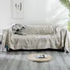 Battaniyeler Bohem tarzı pamuk yatakta sıcak atışta battaniye yumuşak nefes alabilen ekose yorgan kanepe kapak ev dekor 230905