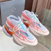 Bullet Head Sports Shoe Designer 2023 AUTUMNE Hiver Nouveau rose Casual Shoes Spacecraft Chaussures Salled Hollow Sole Pointed Future Future Sneakers