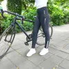 Fahrradhose WOSAWE Damen MTB Fahrradhose Sportreithose Fahrradhose Gel Pad Stoßfeste Rennradstrumpfhose Beinreißverschluss Reflektierend 230904